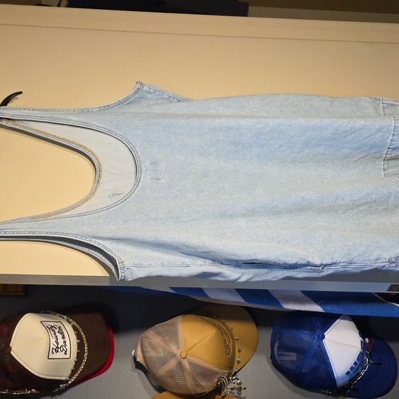 Nwot Universal Thread Light Blue Denim Dress - Picture 6 of 6